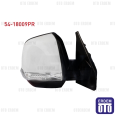 Fiat Doblo Cargo Dış Dikiz Aynası Sağ Mekanik Sinyalli Astarlı Çift Camlı 2010- 54-18009PR