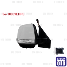 Fiat Doblo Cargo  Dış Dikiz Aynası Sol Elektrikli Isıtmalı Sinyallı Astarlı Çift Camlı 2010 54-18009EHPL