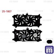 Fiat Doblo Fan Motoru 1.9 Jtd 2001-2005 25-1807