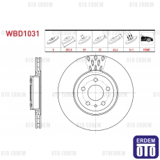 Fiat Doblo Fiorino Alfa Romeo 147 Fren Diski Ön (Tek) 
