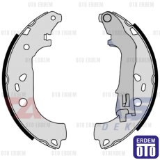 Fiat Doblo Fren Balata Pabuc Arka 228x40 mm 1.3 MJT 1.6 MJT 2001-2010 