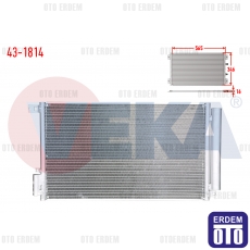 Fiat Doblo Klima Radyatörü 1.4 2010 43-1814 - 2