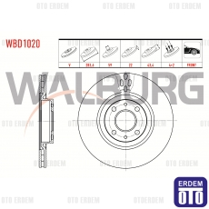Fiat Doblo Linea Fren Diski Ön 2001-2010  - 2