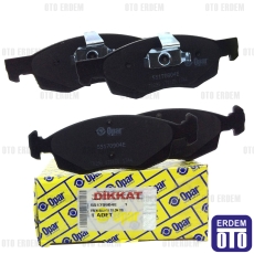 Fiat Doblo Ön Fren Balata Takımı Opar 55170904E - 55170904