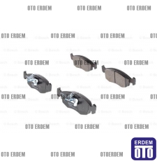 Fiat Doblo Ön Fren Balatası Takımı Bosch 2001-2005 55170904 - 4