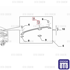 Fiat Doblo Port Bagaj Tapası Orta 98846146 - 2
