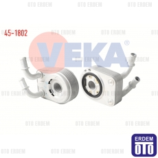 Fiat Doblo Stilo Bravo Marea Alfa Romeo 147 1995-2010 Yağ Soğutucusu Tek 1.9 JTD 45-1802 - 2