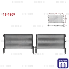 Fiat Doblo Su Radyatörü 1.2i 2001-2010 16-1809