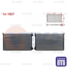 Fiat Doblo Su Radyatörü Mekanik 1.9 D 2001-2010 16-1807 - 2