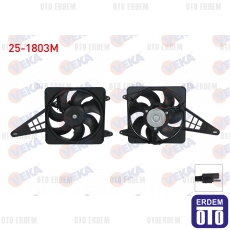Fiat Doğan Fan Motoru Kablolu Su Radyatörü 1.6 1993-2002 25-1803M - 2