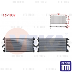 Fiat Ducato 3 Su Radyatörü 2.3 Mjt 2006-2014 16-1839 - 2