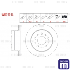 Fiat Ducato Fren Diski Arka 2002-2006 