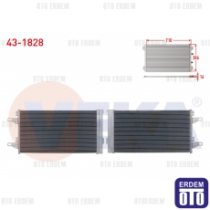 Fiat Ducato Klima Radyatörü 2.3 Mjt 2014 43-1828 - 2