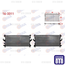 Fiat Ducato Su Radyatörü 2.2 Mjt 2006-2014 16-3311 - 2