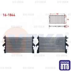 Fiat Ducato Su Radyatörü Mekanik 2.3 Mjt 2014- 16-1844 - 2