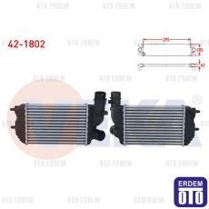 Fiat Ducato Turbo Radyatörü Intercooler 2.5 TDİ 1994-2002 42-1802 - 2
