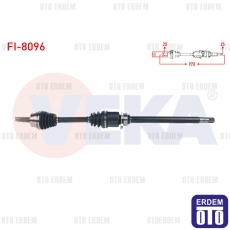 Fiat Egea Aks Sağ Ön Komple 1.4 T-Jet 2015  - 2