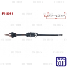 Fiat Egea Aks Sağ Ön Komple 1.4 T-Jet 2015 