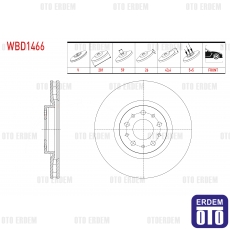 Fiat Egea Fren Diski Ön 2016 