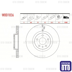 Fiat Egea Fren Diski Ön 
