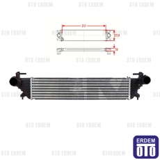 Fiat Egea İntercooler Turbo Radyatörü Denso 51887954 - 2