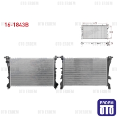 Fiat Egea Su Radyatörü Brazing 1.3 Mjt-1.6 Mjt 2015 16-1843B