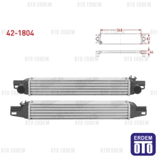 Fiat Fiorino Turbo Radyatörü (Intercooler) 1.3 Mjt Euro 4 2007 42-1804
