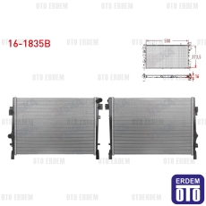 Fiat Freemont Su Radyatörü Brazing 2.0 Mjt A-T / M-T AC+/- 2011 16-1835B
