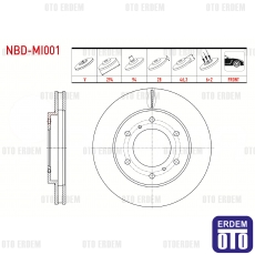 Fiat Fullback Fren Diski Ön 2016 