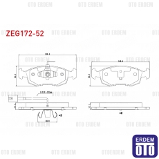 Fiat G Punto Evo Fren Balatası Ön 2008-2012 