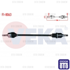 Fiat Grande Punto Aks Sağ Ön Komple 1.2 Mpi 2005-2012  - 2