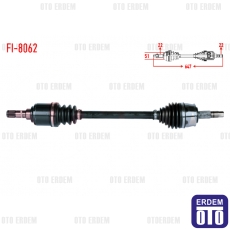 Fiat Grande Punto Aks Sol Ön Komple 1.2 MPI 2006-2012 