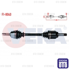 Fiat Grande Punto Aks Sol Ön Komple 1.3 Mjt 2012  - 2