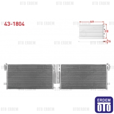 Fiat Grande Punto Klima Radyatörü 1.3 Mjt 2005-2012 43-1804