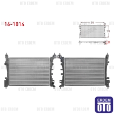Fiat Grande Punto Su Radyatörü 1.4 2005-2012 16-1814