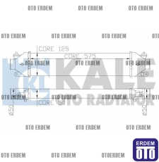 Fiat Grande Punto Turbo Radyatörü  51783791  - 2