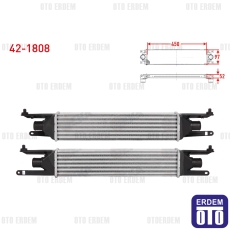 Fiat Grande Punto Turbo Radyatörü (İntercooler) 1.3 Mjt 2005-2012 42-1808