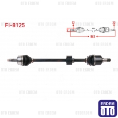 Fiat Idea Aks Sağ Ön Komple 1.4 16V 2005>> 