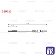 Fiat Linea Albea Doblo Kızdırma Bujisi 2005 