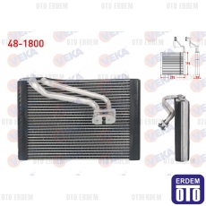 Fiat Linea Egea 500L Punto Bravo Alfa Mito Klima Evaporatörü Borulu 295x196x38 2007-2022 48-1800 - 2