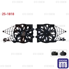Fiat Linea Fan Motoru (Su+Klima) Davlumbazlı Tekli 1.3 Mjt 2007 25-1818