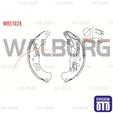 Fiat Linea Fren Pabucu Arka 2007>>  - 2