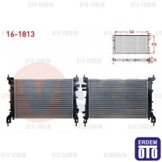 Fiat Linea Su Radyatörü Mekanik 1.4 2007 16-1813 - 2