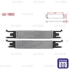 Fiat Linea Turbo Radyatörü (Intercooler) 1.3 Mjt 2007 42-1803