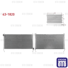 Fiat Marea 1.6i 16v Klima Radyatörü 1996-2007 43-1820