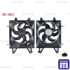Fiat Marea Fan Motoru Su ve Klima Davlumbazlı Tekli Fan Rezistanslı 1.6i 16v 1996-2007 25-1821