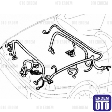 Fiat Palio Motor İç Kablo Tesisatı 1.3 51761198 - 2