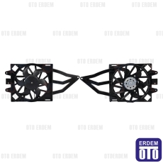 Fiat Panda Fan Motoru Su Klima Davlumbazlı Tekli Fanlı 1.2 2003- 25-1839