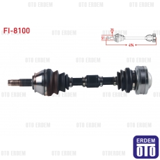 Fiat Punto Alfa Romeo 147 Aks Sağ Ön Komple  1.3 Jtd 1.9 Jtd 2001-2010 