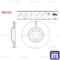 Fiat Scudo Fren Diski Ön 2007 